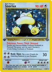 Snorlax [1st Edition] #11 Pokemon Jungle