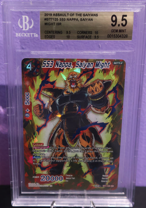 BGS 9.5 SS3 NAPPA, SAIYAN MIGHT