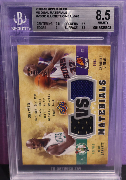 BGS 8.5 Kevin Garnett/570/Shaquille O'Neal