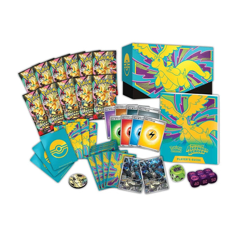 POKEMON ASCENDED HEROES POKEMON CENTER EXCLUSIVE ETB ELITE TRAINER BOX