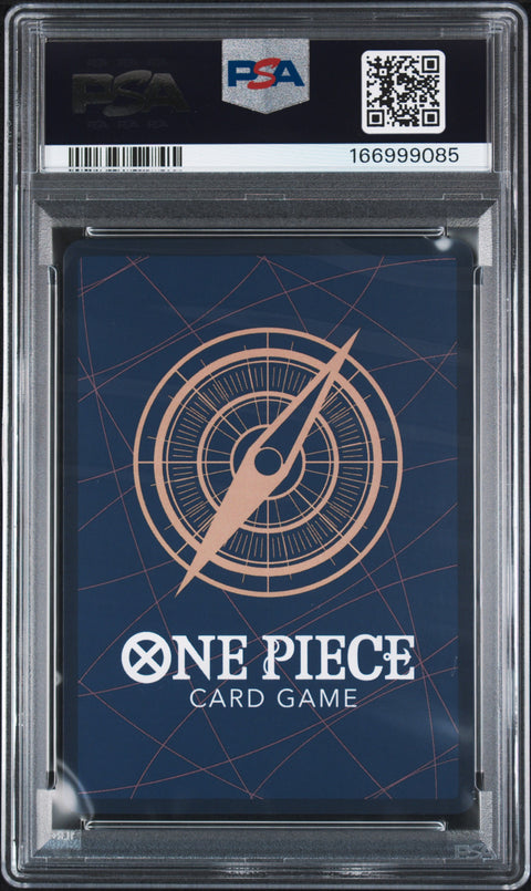 2025 ONE PIECE OP11-A FIST OF DIVINE SPEED #005 LUFFY-TAROU SPECIAL ALTERNATE ART PSA 10