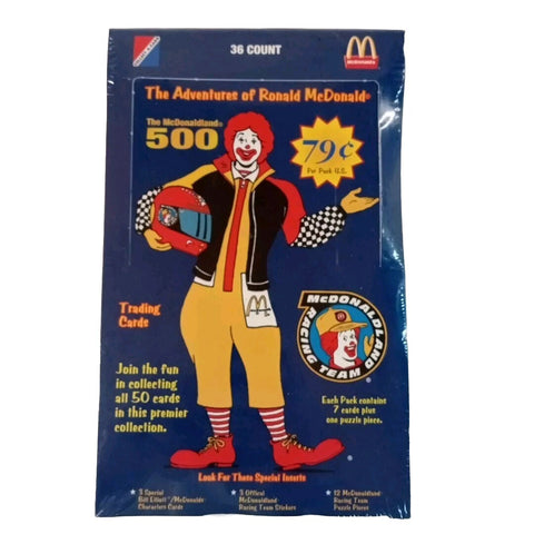 1996 Adventurers Of Ronald McDonald The McDonaldland 500 Cards Sealed 36 Packs
