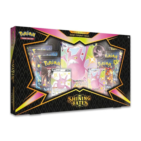 Pokémon Shining Fates Shiny Crobat Vmax Premium Collection Box