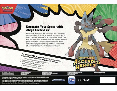 Pokémon TCG: Mega Evolution— Ascended Heroes premium collection