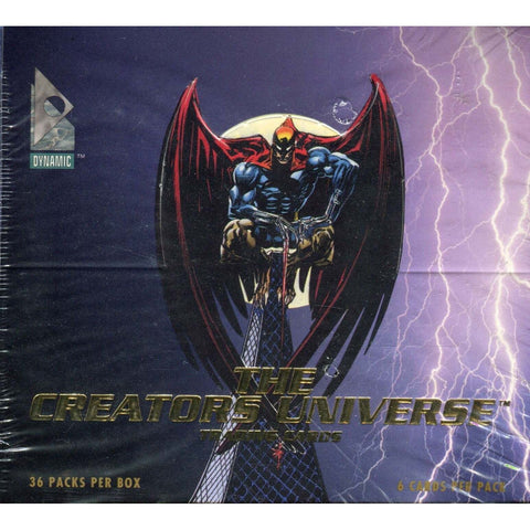 1993 Dynamic The Creators Universe Trading Card Box of 36 Packs SEALED