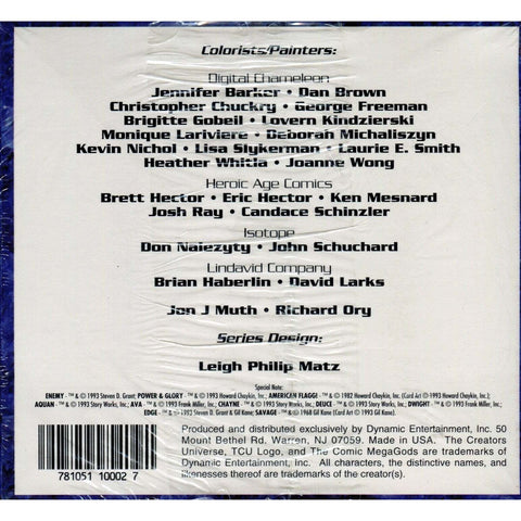 1993 Dynamic The Creators Universe Trading Card Box of 36 Packs SEALED