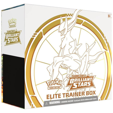 Pokemon TCG Sword and Shield 9 Brilliant Stars Elite Trainer Box ETB