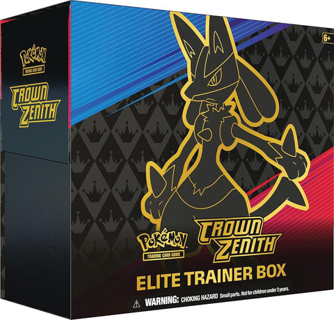 Pokemon TCG: Crown Zenith Elite Trainer Box ETB w/ Acrylic