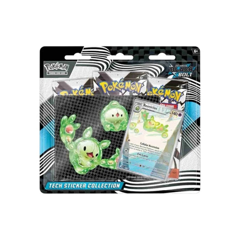 Pokemon TCG Black Bolt + White Flare Tech Tech Sticker (Set)