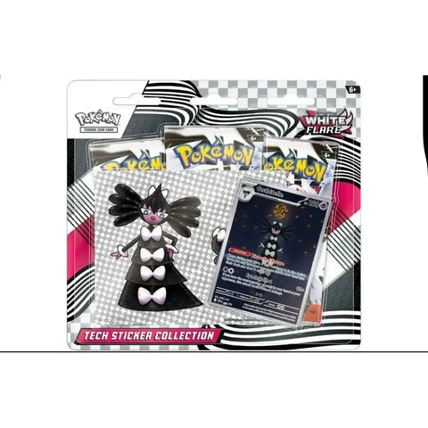 Pokemon TCG Black Bolt + White Flare Tech Tech Sticker (Set)