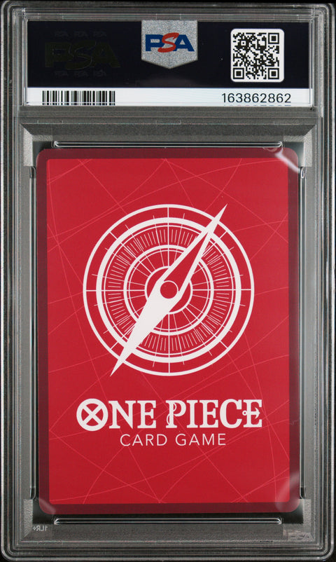 2026 ONE PIECE OP16-THE TIME OF BATTLE #041 BUGGY ALTERNATE ART PSA 10
