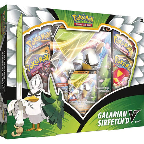 Pokémon Galarian Sirfetch'd V Box