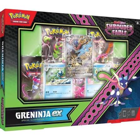 Scarlet & Violet Shrouded Fable Greninja ex Special Collection POKEMON TCG