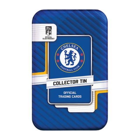 2026-27 Topps Chelsea FC Soccer Collector Tin, the tin