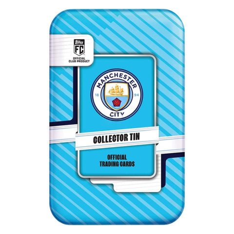 2026-27 Topps Manchester City Soccer Collector Tin, the tin
