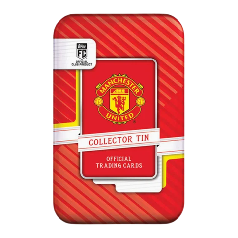 2026-27 Topps Manchester United Soccer Collector Tin, the tin