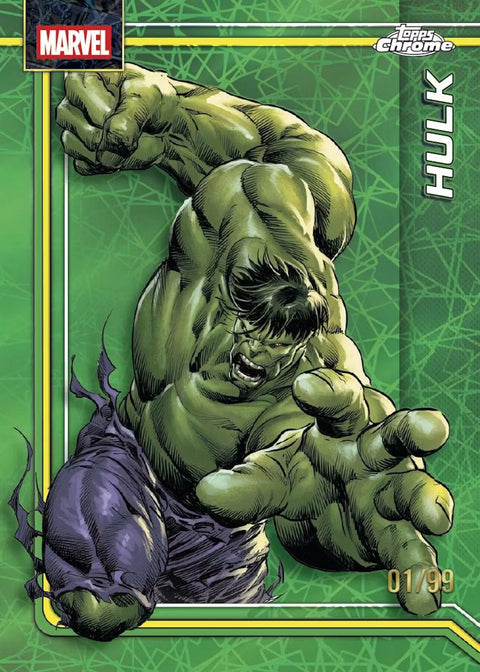 Topps 2026 Chrome Marvel Comics Mega Box