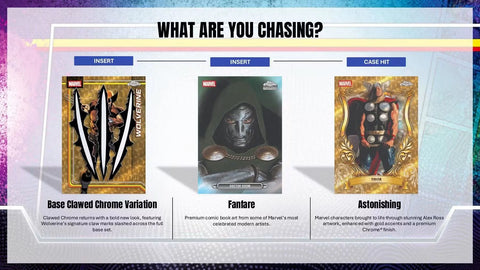 Topps 2026 Chrome Marvel Comics Mega Box