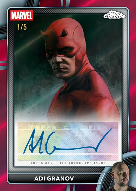 Topps 2026 Chrome Marvel Comics Mega Box