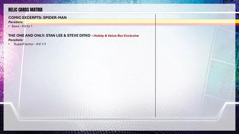 Topps 2026 Chrome Marvel Comics Mega Box