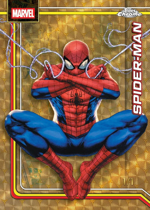 Topps 2026 Chrome Marvel Comics Mega Box
