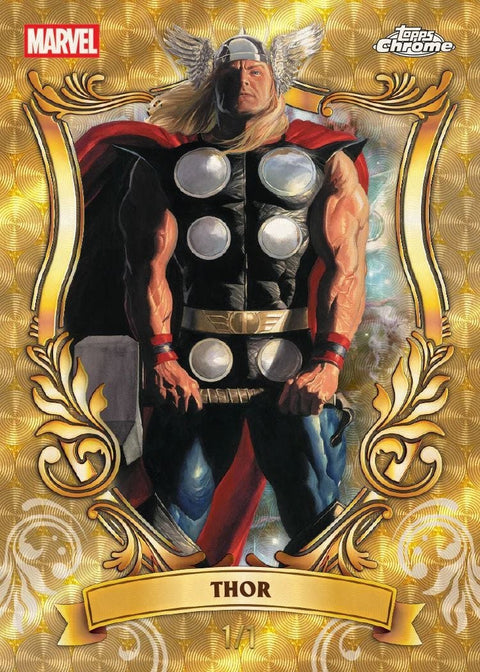 Topps 2026 Chrome Marvel Comics Mega Box