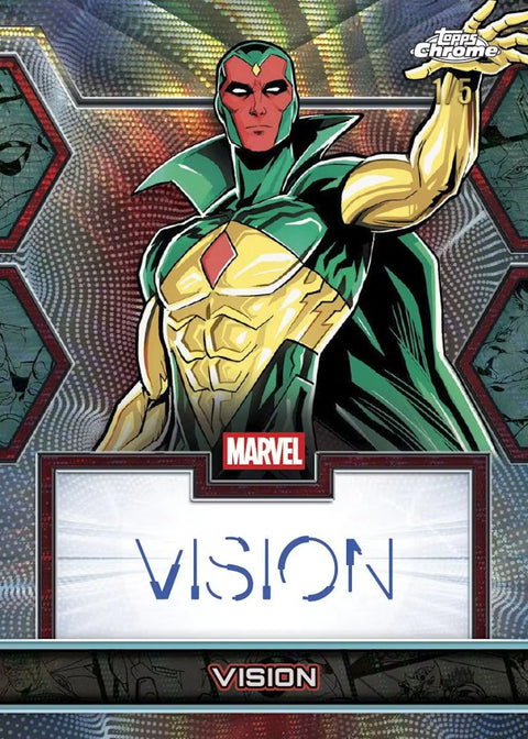 Topps 2026 Chrome Marvel Comics Mega Box