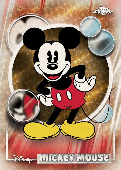 Topps 2026 Chrome Disney Blaster Box