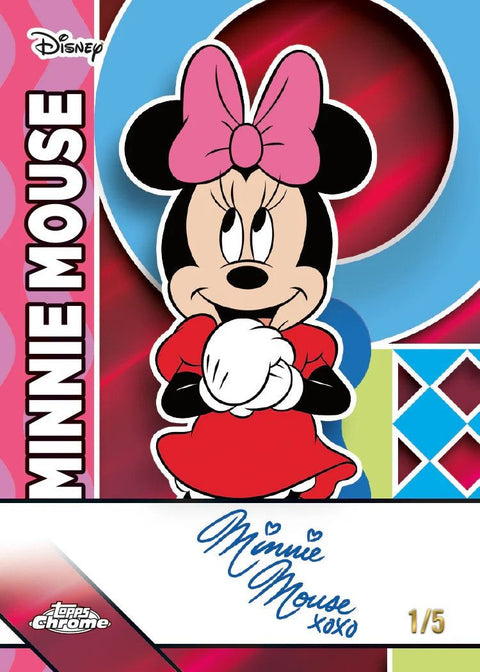 Topps 2026 Chrome Disney Blaster Box