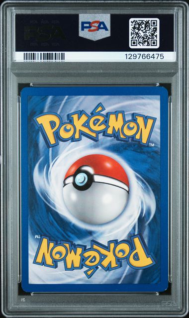 2000 POKEMON PIKACHU WORLD COLLECTION #4 PIKACHU MOVIE PROMO DUTCH PSA  8