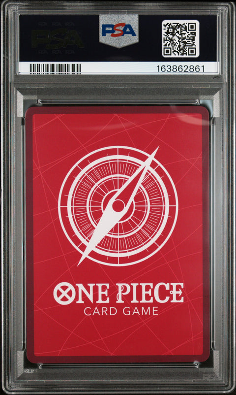 2026 ONE PIECE OP16-THE TIME OF BATTLE #022 MONKEY D. LUFFY ALTERNATE ART PSA 10