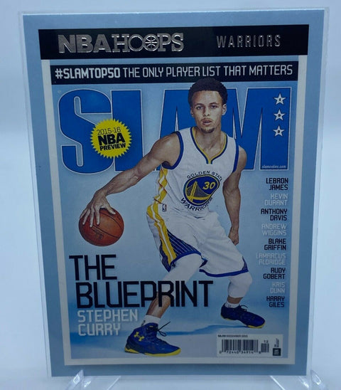 2021-2022 Panini Nba Hoops Stephen Curry Slam Insert The Blueprint