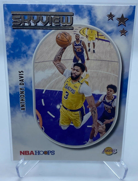 2021-22 Panini Hoops Skyview #4 Anthony Davis NBA Basketball Card