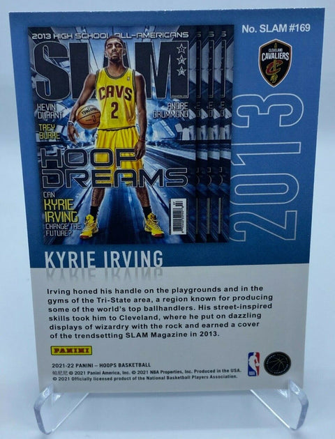 Kyrie Irving SLAM Insert - Panini - NBA Hoops 2021-22 - Cleveland Cavs 169