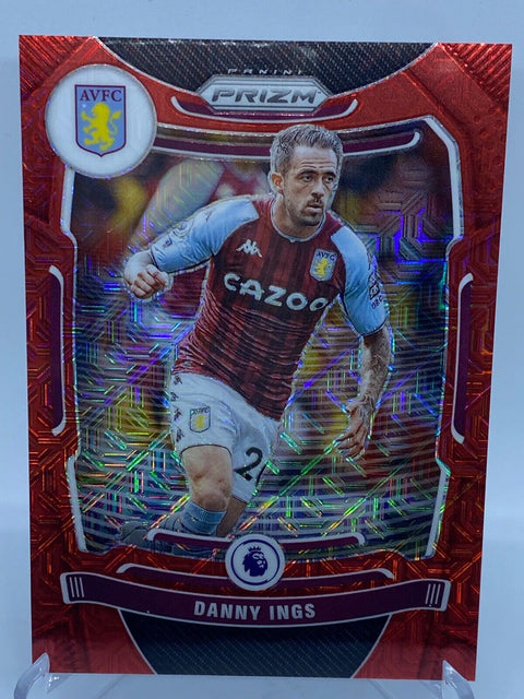 2021-22 Prizm EPL DANNY INGS Red Mojo /159 #130