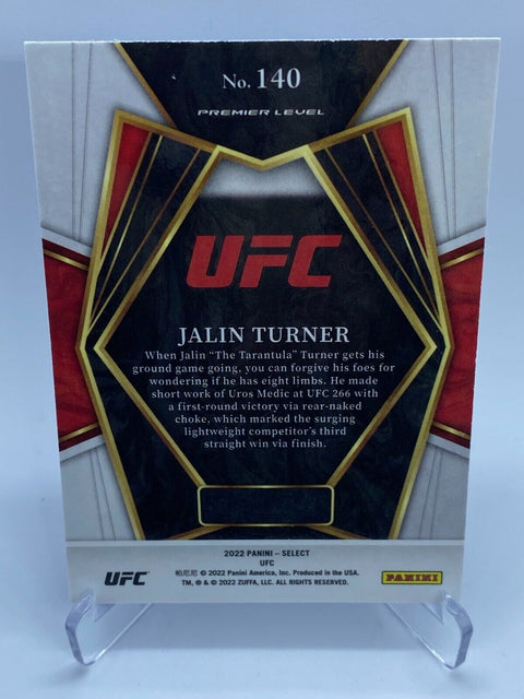 2022 Select JALIN TURNER Rookie Premier Level Blue #140