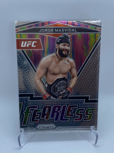 2022 Panini Prizm UFC Jorge Masvidal Fearless Insert Card #5