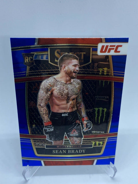 2022 Panini UFC Select Sean Brady Base RC Concourse #31 Retail Blue