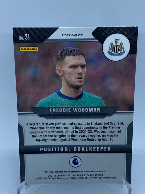 2021-22 Prizm EPL FREDDIE WOODMAN Rookie Multicolor #31