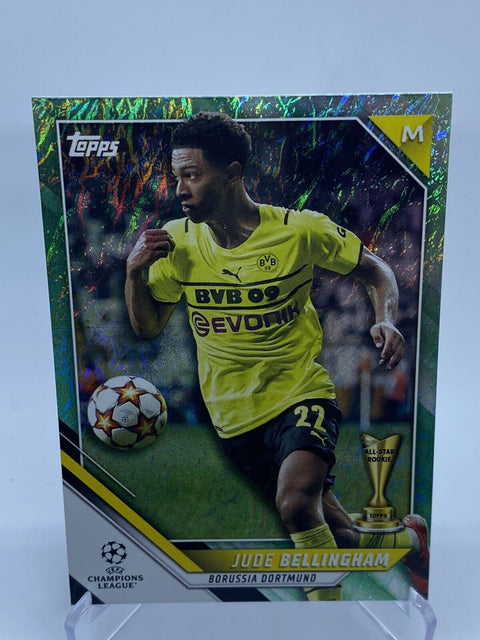 2021-22 Topps UEFA Champions League Jade Edition Bellingham Borussia Dortmund