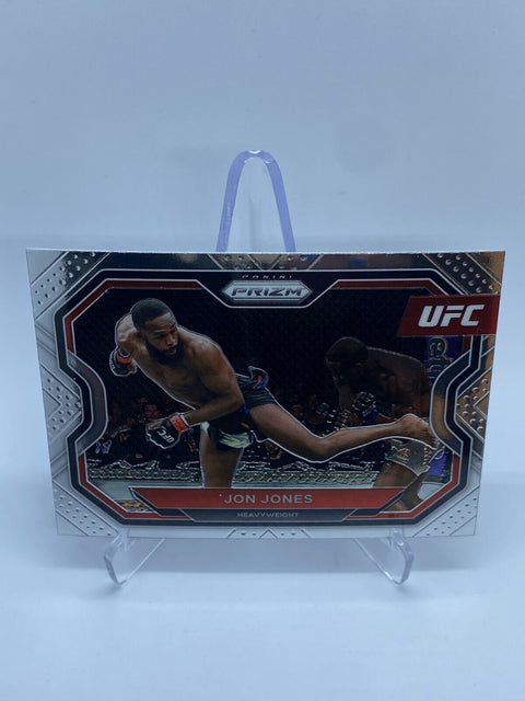 2021 UFC PANINI PRIZM Jon Jones  #101 Base HEAVYWEIGHT