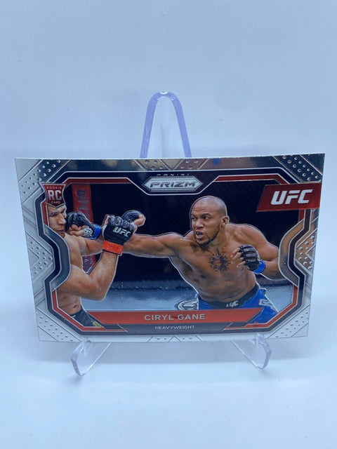 2021 UFC Panini Prizm Base Ciryl Gane RC Heavyweight Rookie #184 MMA