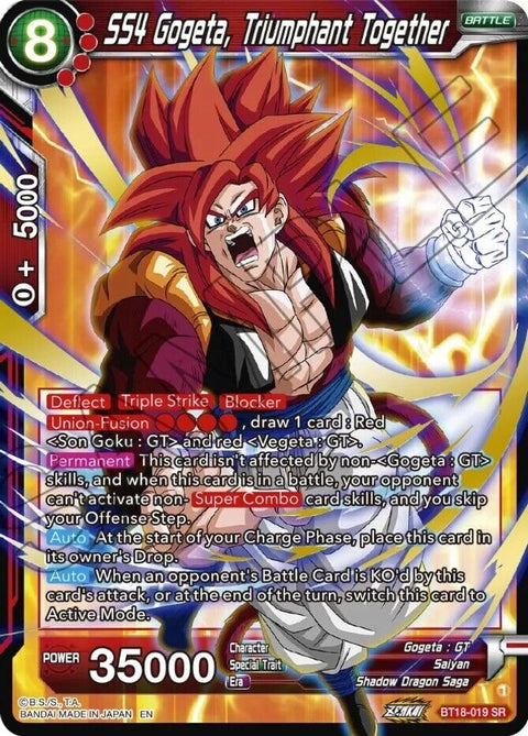 SS4 Gogeta, Triumphant Together - Dawn of the Z-Legends