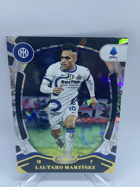 2021-22 Chronicles Serie A LAUTARO MARTINEZ Certified Cracked Ice /23