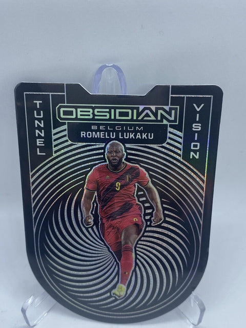 2021-22 Obsidian Soccer Romelu Lukaku Tunnel Vision /99