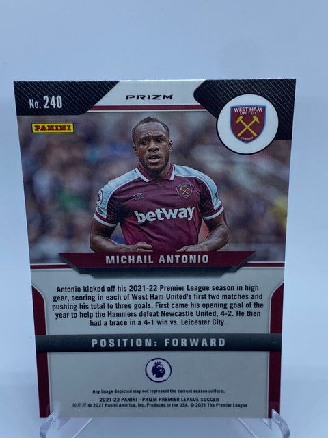 2021-22 Prizm EPL MICHAIL ANTONIO Pink #240