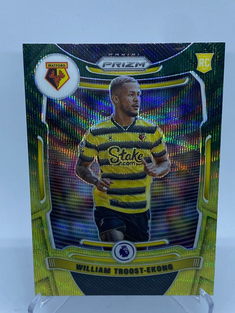 2021-22 Panini Prizm Yellow Green William Troost-Ekong RC Premier League #259