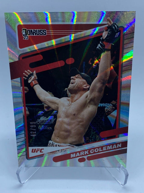 2022 Panini Donruss UFC #162 Mark Coleman  Silver Holo Laser! Heavyweight /99