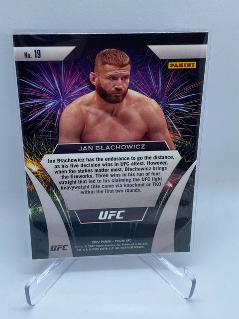 2022 Prizm JAN BLACHOWICZ Fireworks Base #19