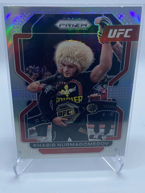 2022 Prizm KHABIB NURMAGOMEDOV Vertical Silver #196